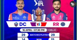 DC और RR के बीच IPL 2025